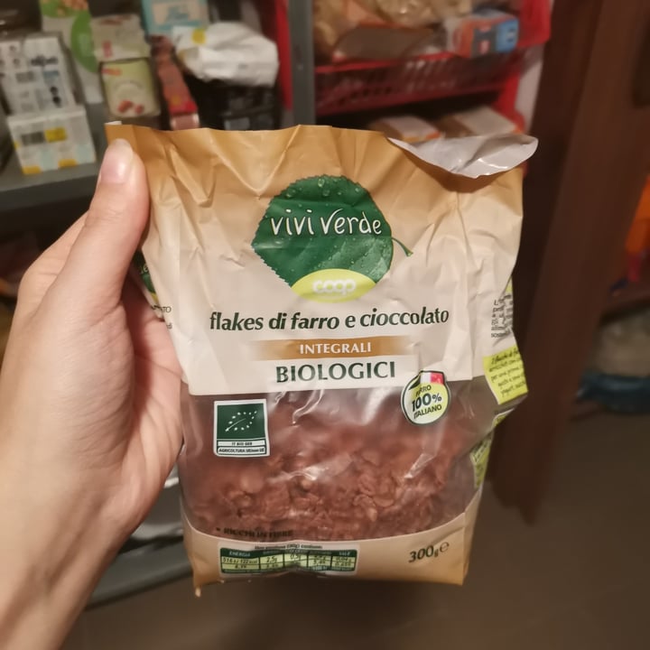 photo of Vivi Verde Coop Flakes di farro e cioccolato shared by @giuliafranchi on  21 Mar 2022 - review