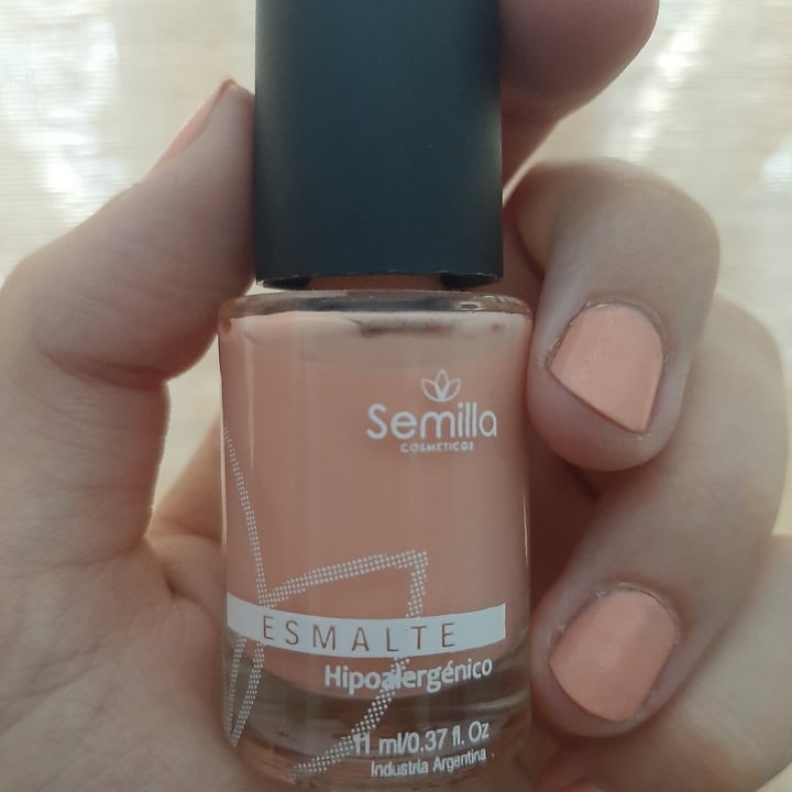 photo of Semilla Esmalte sweet peach shared by @kiti on  03 Aug 2022 - review