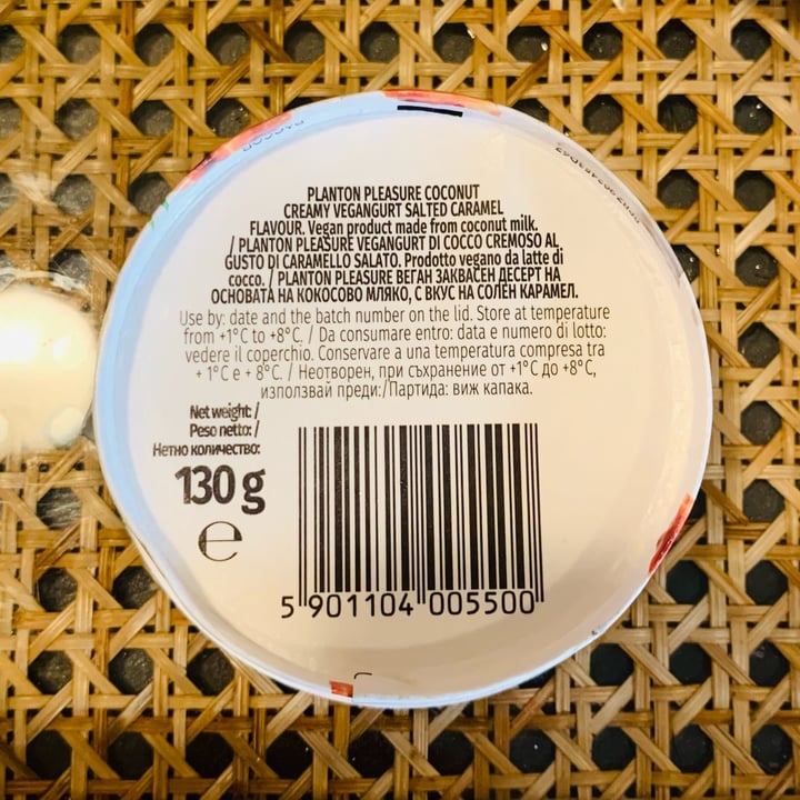 photo of planton pleasure yogurt caramello Salato shared by @gingersaint on  31 Oct 2022 - review