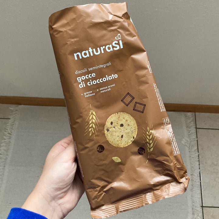 review photo of Natura Sì Biscotti gocce di cioccolato shared by @m0nica on 13 Oct 2022 - review