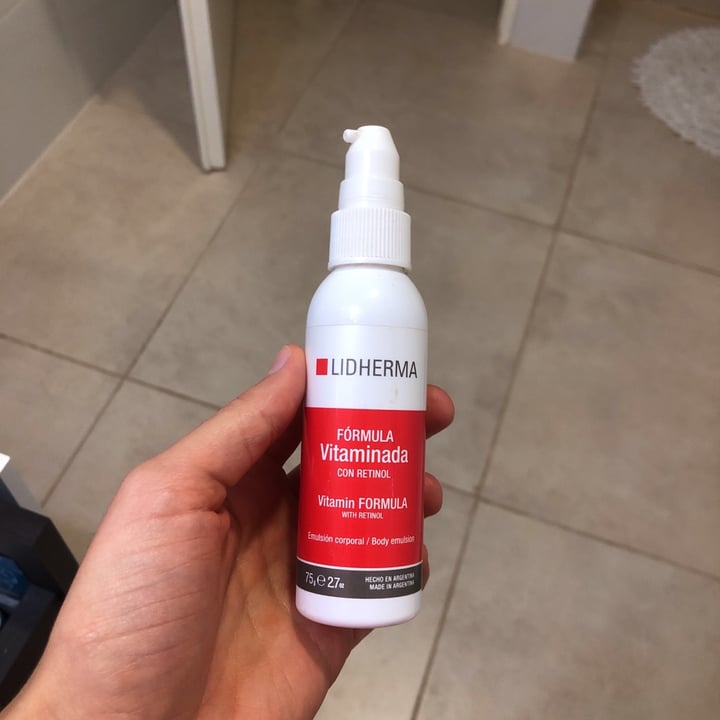 photo of Lidherma Fórmula vitaminada shared by @lolaara on  31 Aug 2020 - review