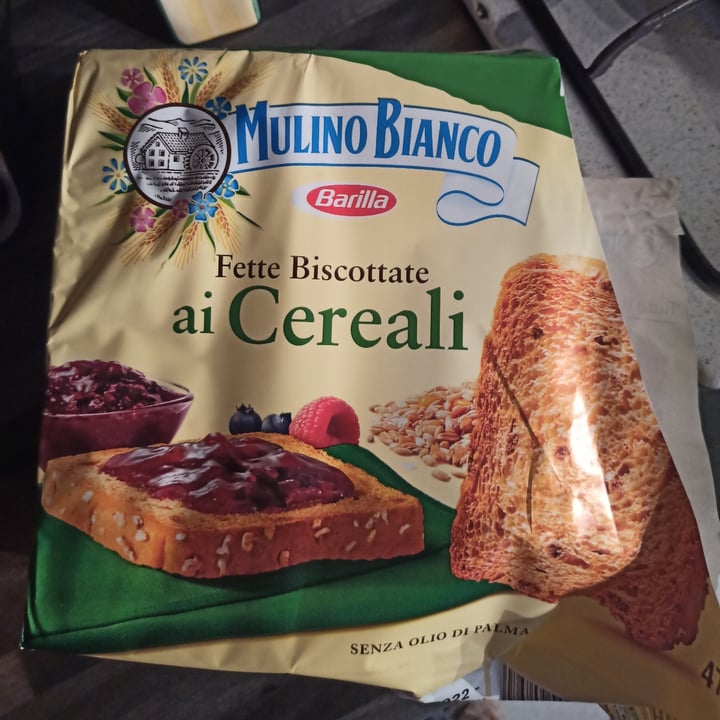 photo of Mulino Bianco Fette biscottate ai cereali shared by @beatricetoli on  01 Apr 2022 - review