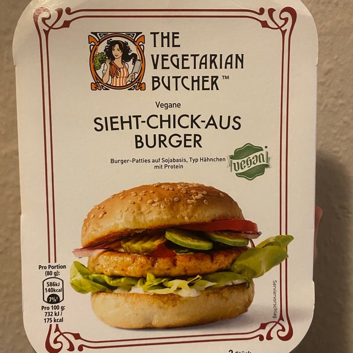 photo of The Vegetarian Butcher Chickened Out Burger shared by @holasoymylk on  01 Nov 2020 - review