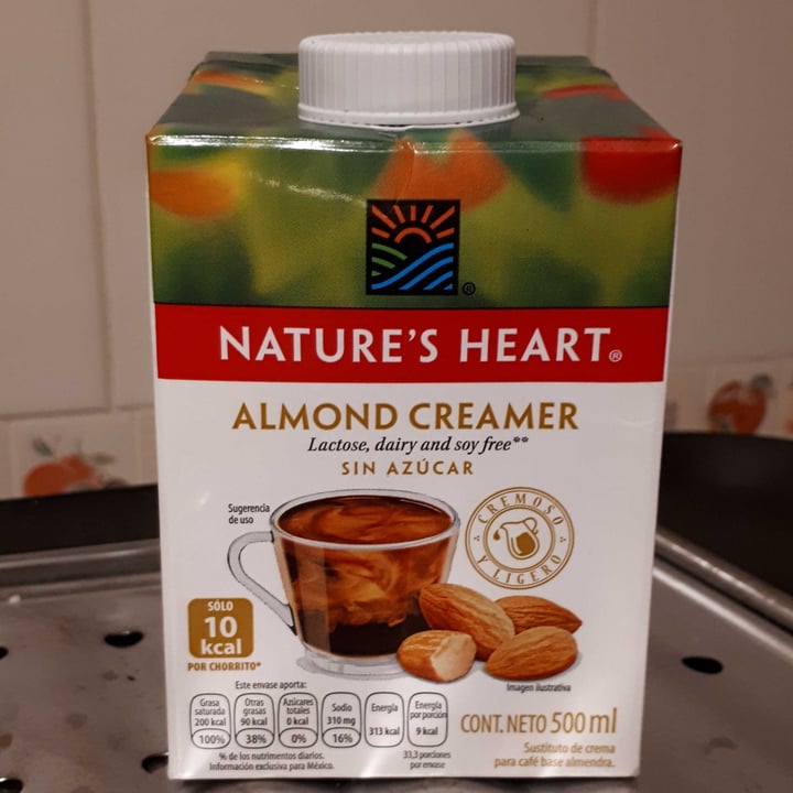 photo of Nature's Heart Almond Creamer shared by @aguedamperez on  06 Oct 2020 - review
