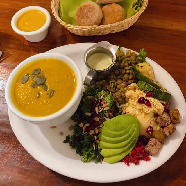Photo of the dish “Soup & salad”