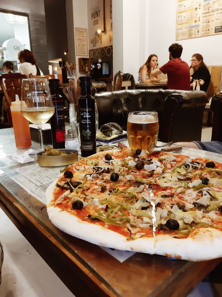 review photo of La Clote Pizza Veggie shared by @pattivegan on 02 Oct 2019 - review