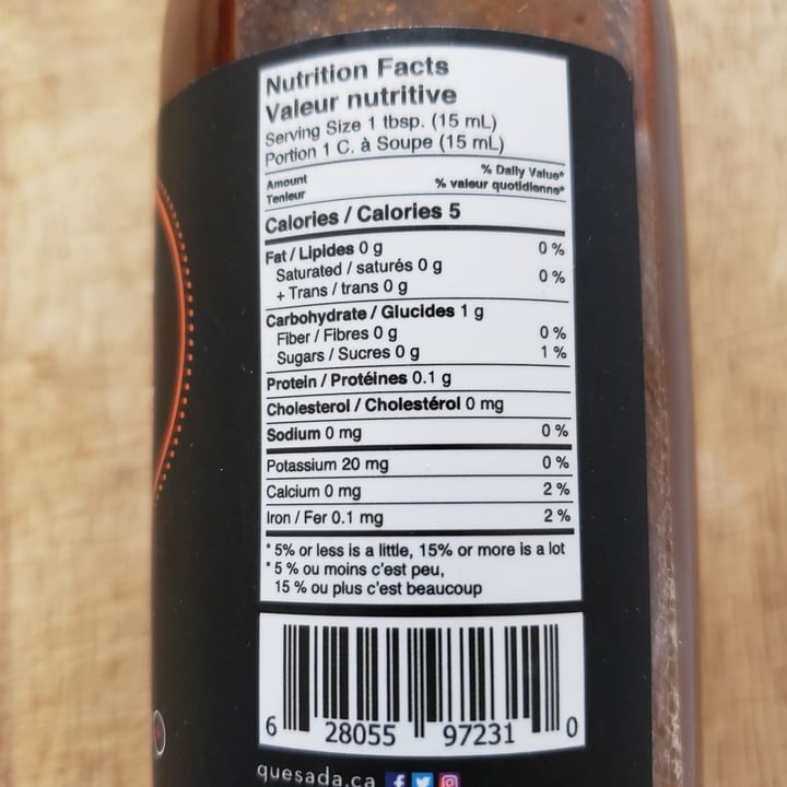 photo of Quesada Mexican Hot Sauce shared by @onerealkewlguy on  07 Apr 2022 - review