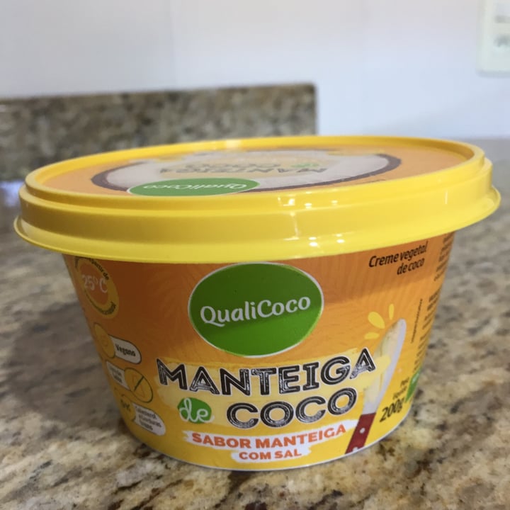 review photo of Qualicoco Manteca De Coco Sabor A Manteca (com Sal) shared by @andreiajesus on 12 May 2022 - review