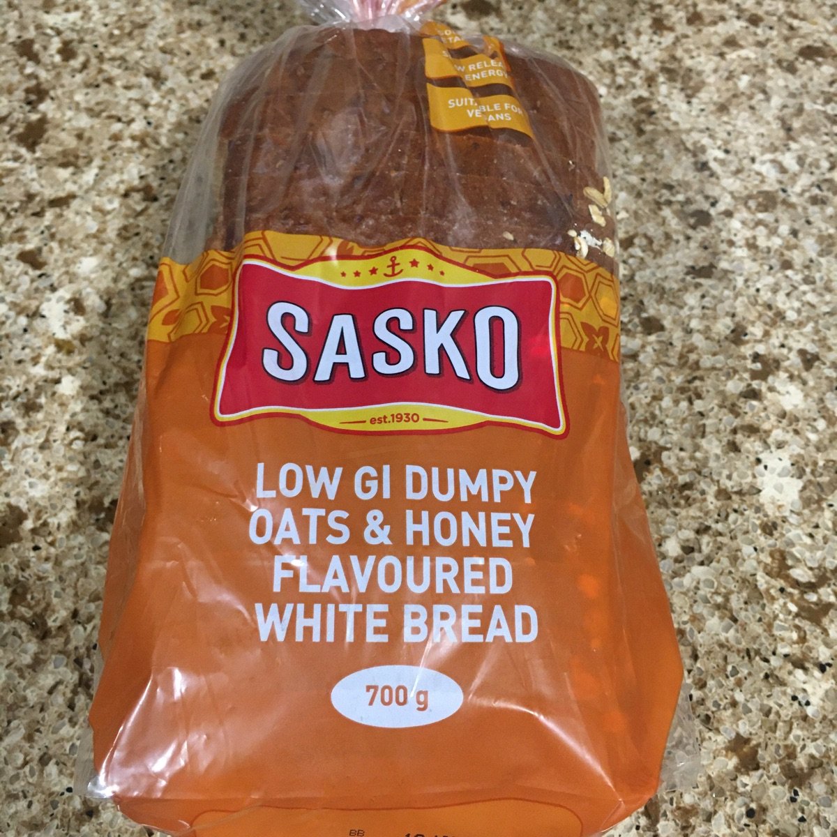 Sasko Low GI Oats & Honey Flavoured White Bread Reviews abillion