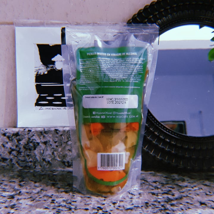 photo of Nucete Pickles shared by @nanicuadern on  18 Oct 2021 - review