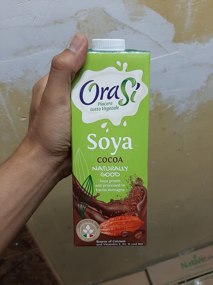 photo of OraSí Cocoa soy milk shared by @alets on  19 Feb 2020 - review