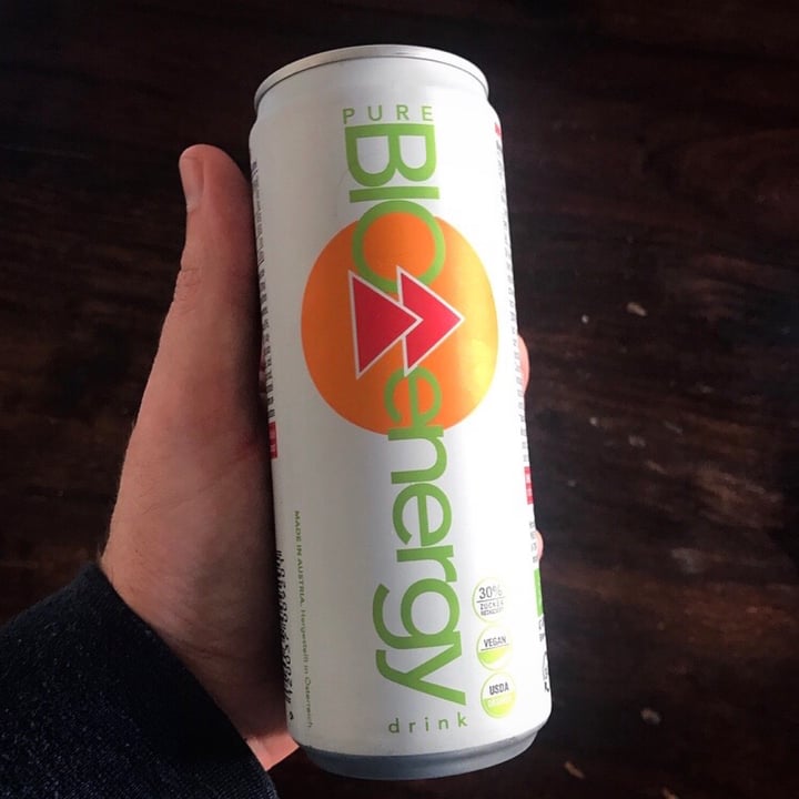 photo of  Pure BIO Pure Bio Orange Energy Drink shared by @capetownvegan on  01 Jun 2020 - review