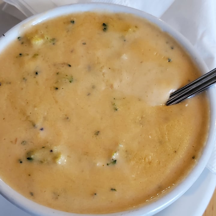photo of Vegan East Cheddar Broccoli Soup shared by @4thepiggies on  10 Nov 2021 - review