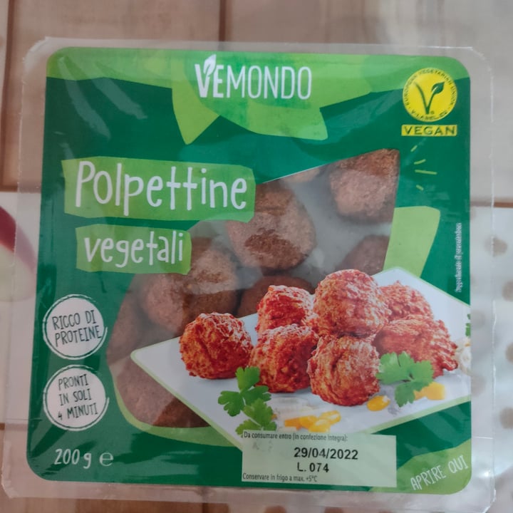 photo of Vemondo Polpette Vegane shared by @269vegan269 on  16 Apr 2022 - review