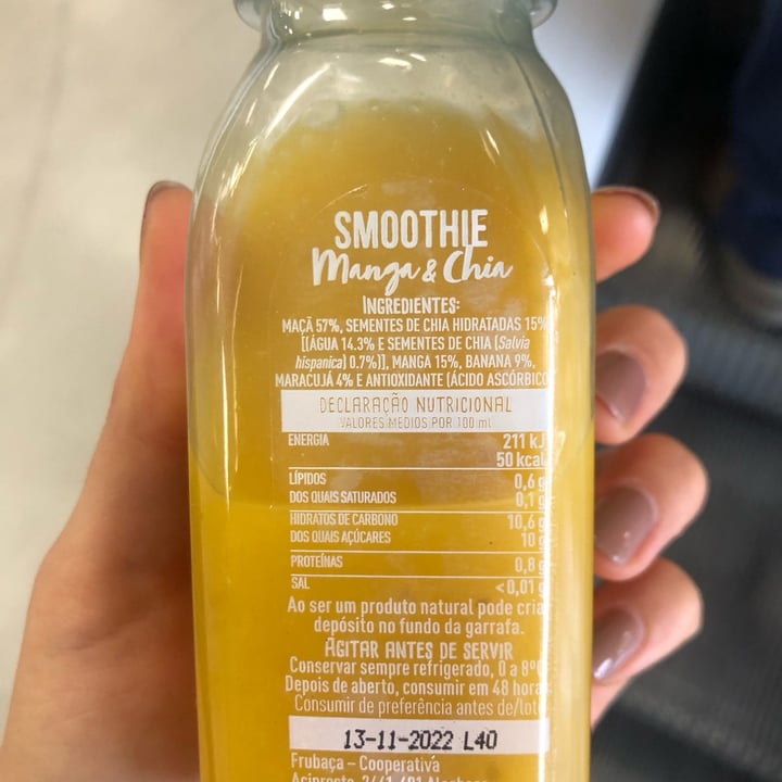 review photo of Lidl Smoothie Manga & Chia shared by @claudiaalmeida on 11 Oct 2022 - review