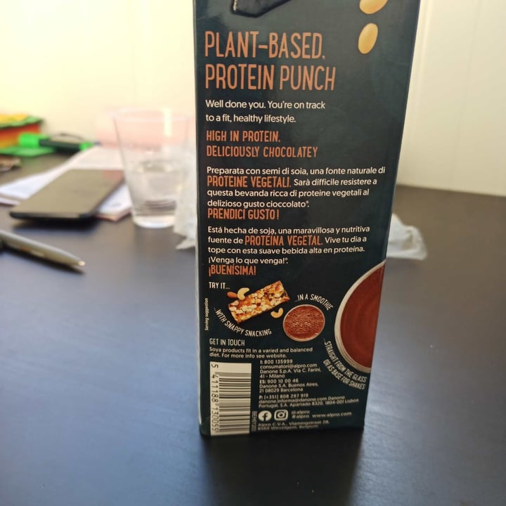 photo of Alpro Plant Protein 50g Chocolate shared by @sucrash on  02 Apr 2022 - review