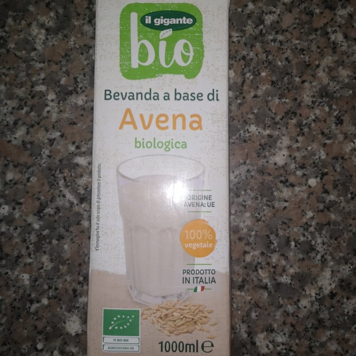 photo of Il Gigante Bio Bevanda all'avena shared by @giolombi on  15 Dec 2021 - review