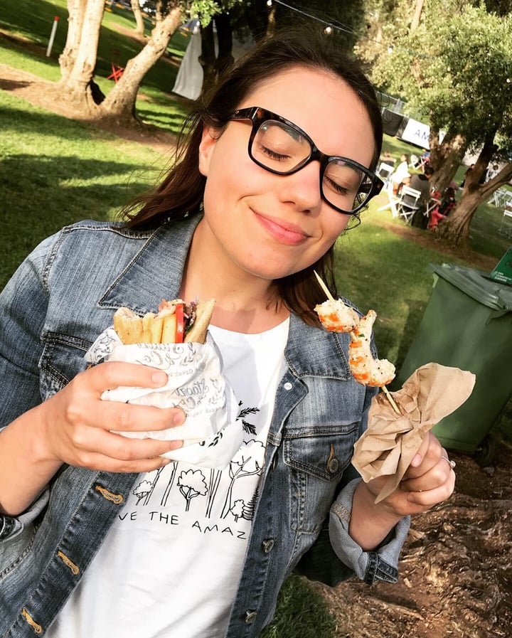 review photo of Staazi & Co - The Greek Vegan Project Lamb Yiros shared by @veggiewings on 11 Mar 2020 - review