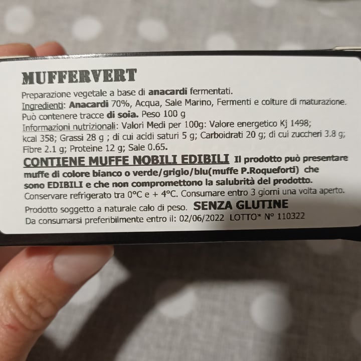 photo of Il CashewFicio Muffervert shared by @mirimatt on  28 Apr 2022 - review