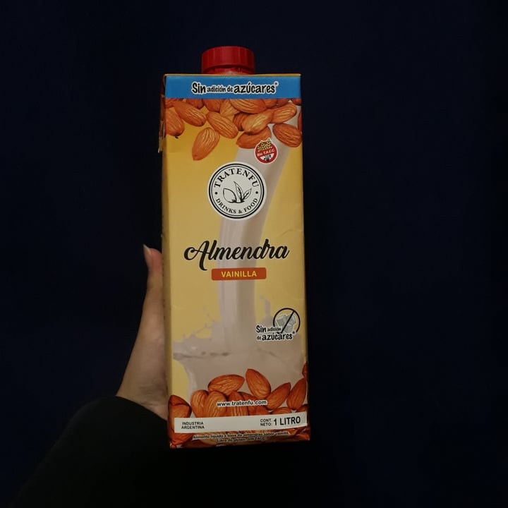 review photo of Tratenfu Leche de Almendras Vainilla sin adición de Azúcares shared by @yam1 on 01 May 2021 - review