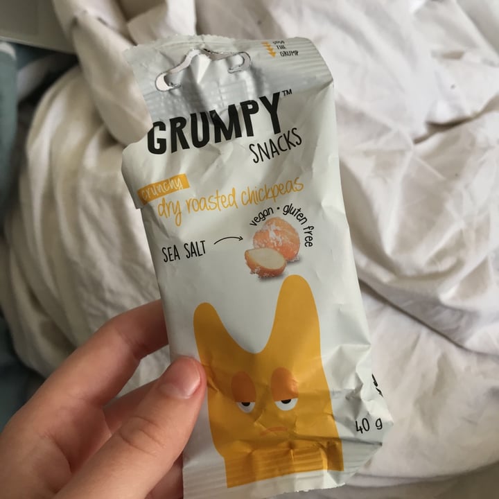 review photo of Grumpy Snacks Dry Roasted Chickpea - Sea Salt shared by @katews on 19 Oct 2020 - review