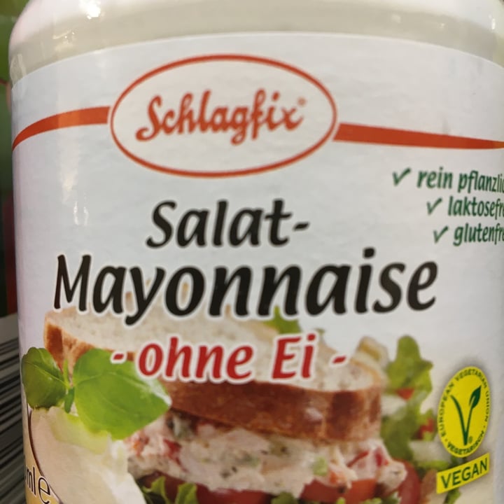 photo of Schlagfix Salat Mayonnaise shared by @telena on  17 Nov 2020 - review