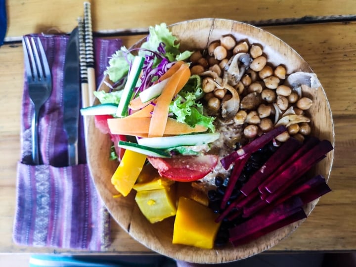 review photo of The Fisherman Vegan Restaurant & Cafe & Bar Budda bowl shared by @eating-pineapples on 27 Jan 2020 - review