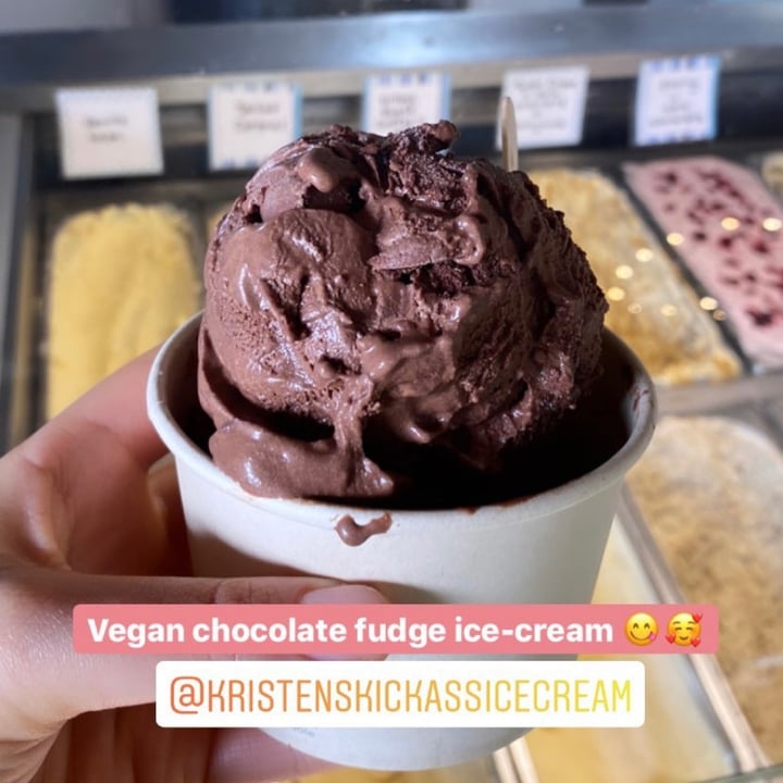 photo of Kristen's Kick-Ass Ice Cream - Heritage Market Kristen's coconut fudge ice-cream shared by @greengabby on  23 Dec 2020 - review