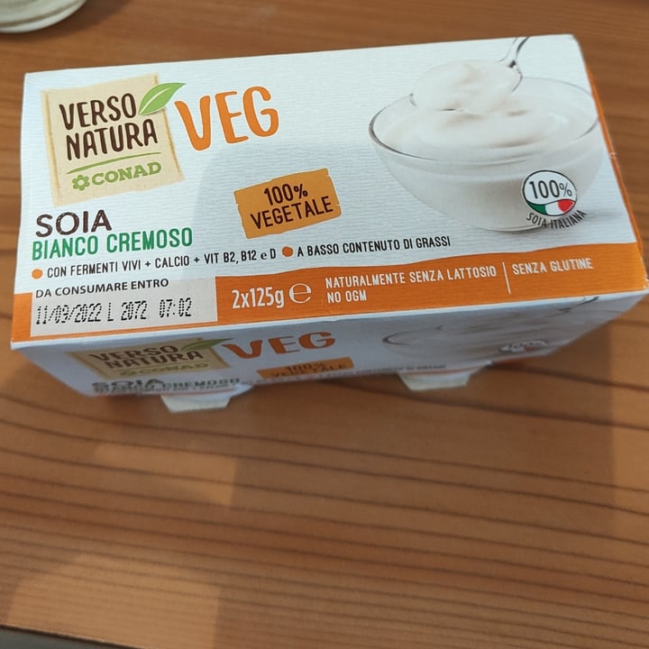 review photo of Verso Natura Conad Veg Soia Bianco Cremoso shared by @efffy on 12 Aug 2022 - review