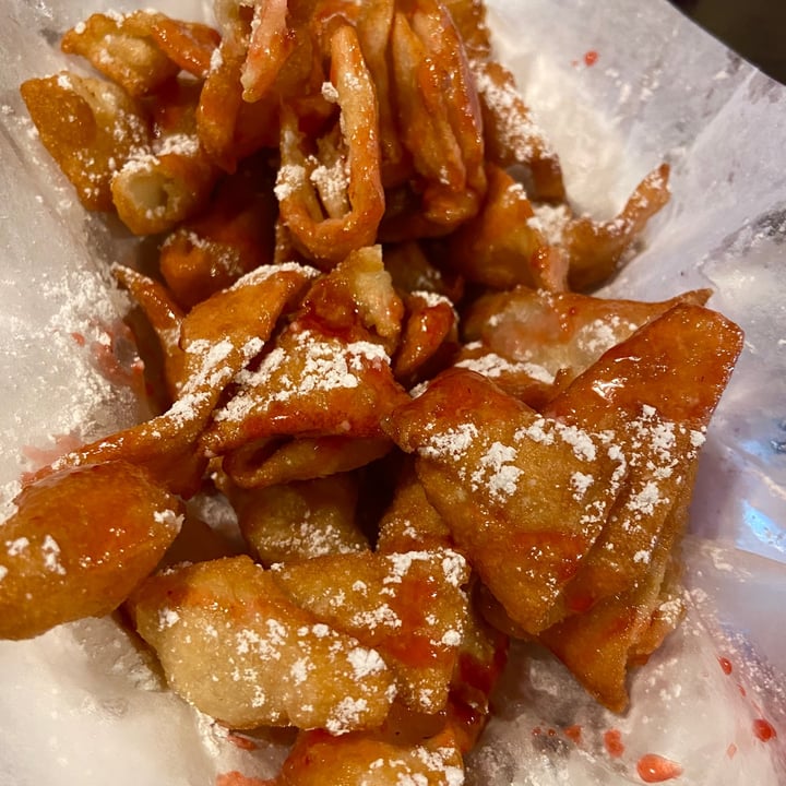 photo of Pierogi Mountain Funnel cake bites shared by @vfct on  22 May 2021 - review
