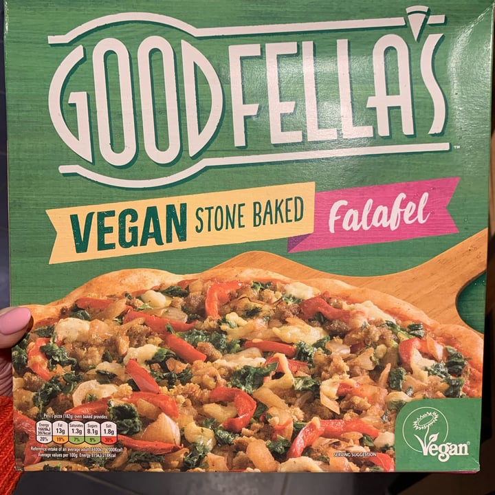 photo of Goodfella's Good Fellas Vegan Falafel Pizza shared by @gabigabsta on  11 Oct 2021 - review