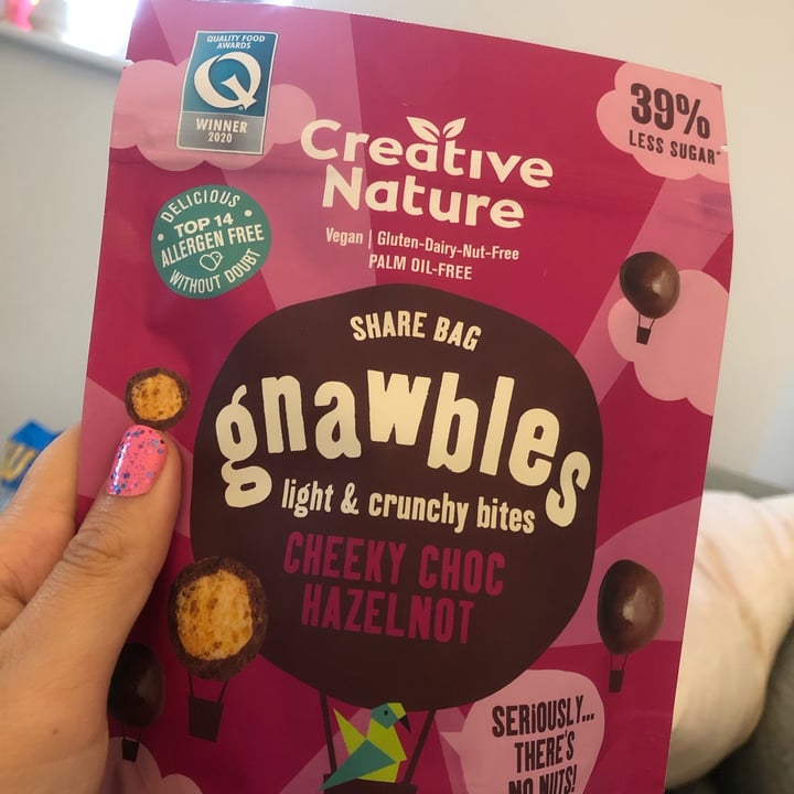 photo of Creative Nature Gnawbles Cheeky Choc Hazelnot shared by @jaquelinetinson on  10 Jun 2022 - review