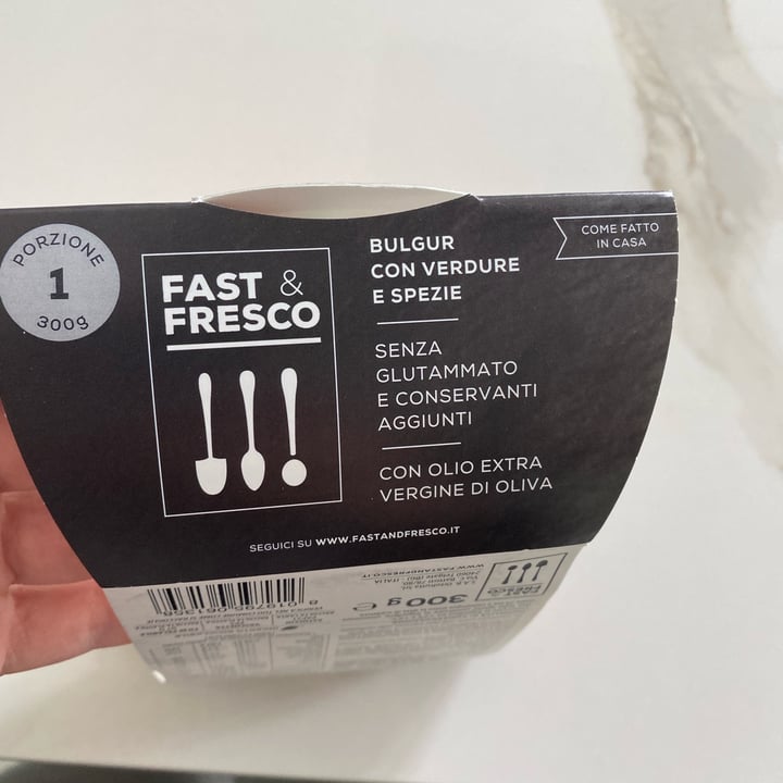 photo of Fast & Fresco Bulgur Con Ortaggi Legumi E Spezie shared by @lalamuh on  11 May 2022 - review