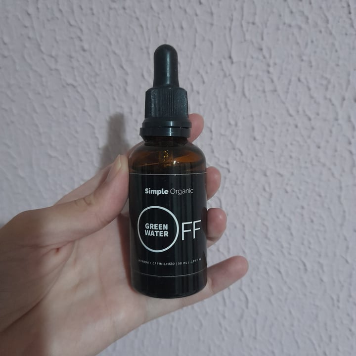 review photo of Simple Organic Green Water Lavanda shared by @nicespa on 11 May 2022 - review