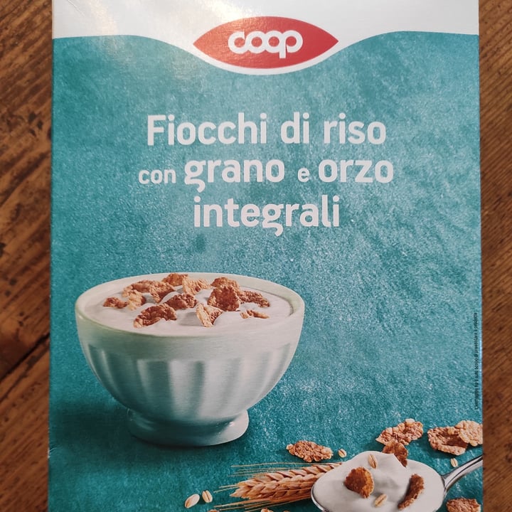 photo of Coop Fiocchi di riso con grano e orzo integrali shared by @tuscanvegan on  29 Sep 2021 - review
