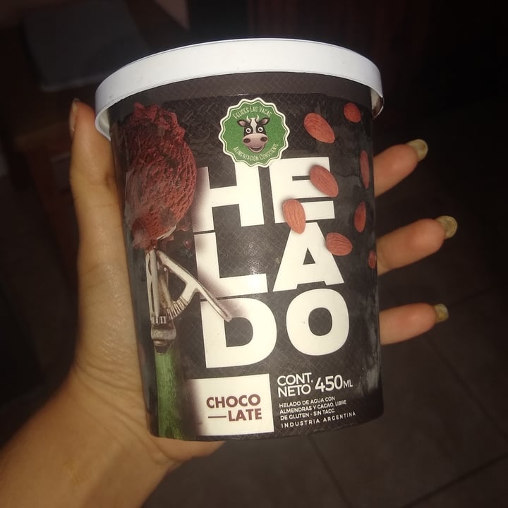 photo of Felices Las Vacas Helado de Agua sabor Chocolate shared by @aniagesta on  08 Nov 2020 - review