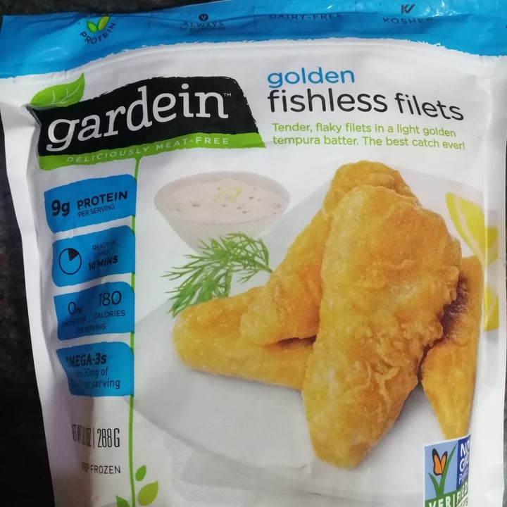 photo of Gardein Golden Plant Based F'sh Filets  shared by @camhegre on  11 Jan 2021 - review