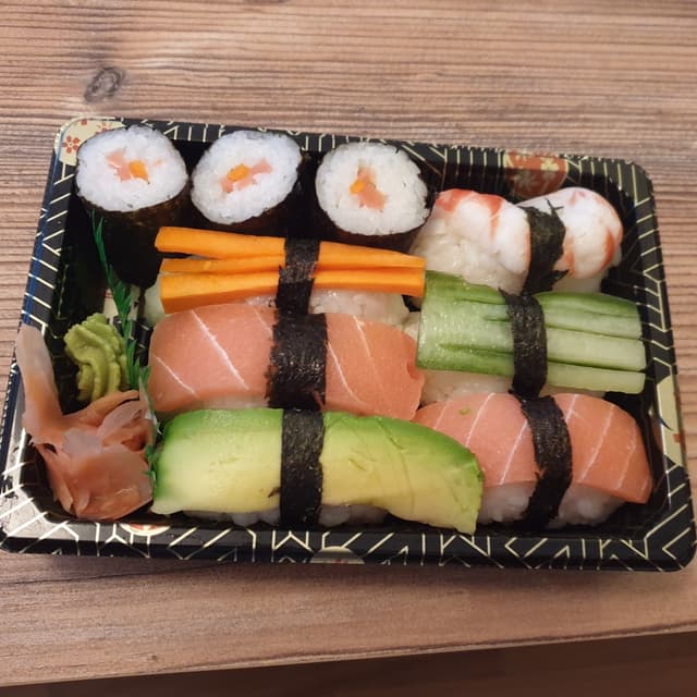 Foto del plato “Vegane Sushi”