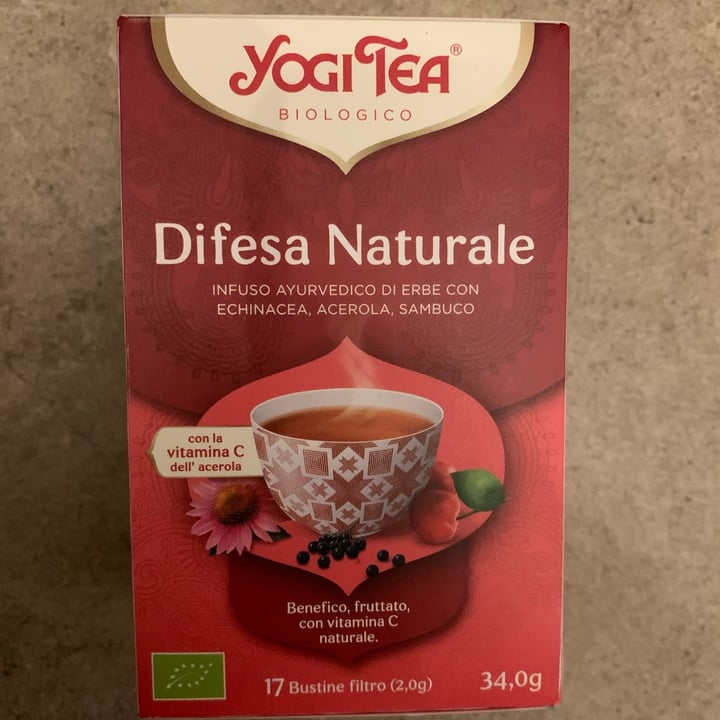 photo of Yogi Tea Organic Difesa Naturale shared by @fabilla on  11 Mar 2022 - review
