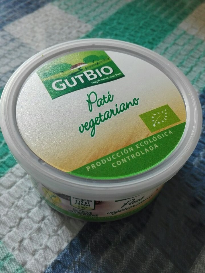photo of GutBio Paté Vegetariano shared by @estremauravegana on  06 Feb 2020 - review