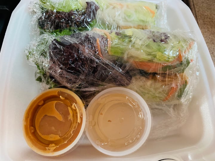 photo of Happy Thai Restaurant Spring Rolls shared by @jeremytheape on  05 Jun 2022 - review