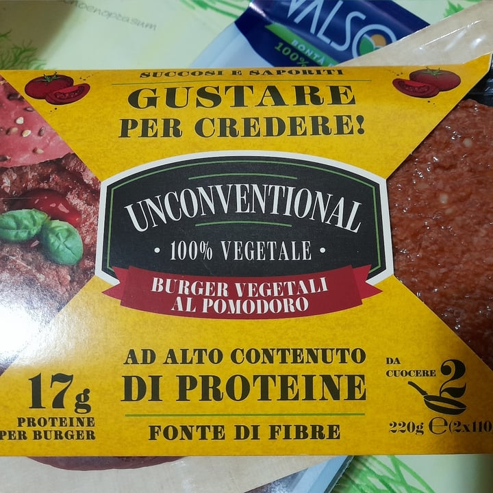 review photo of Unconventional Burger Vegetale Al Pomodoro - Tomato Burger shared by @bix on 18 Jun 2022 - review