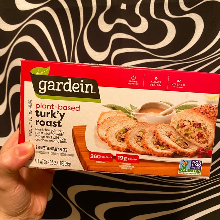 photo of Gardein Turk'y Roast shared by @timvegmalone on  21 Nov 2021 - review