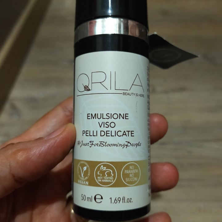 photo of Qrila Emulsione viso pelli delicate shared by @corsidicucinav on  22 Sep 2022 - review