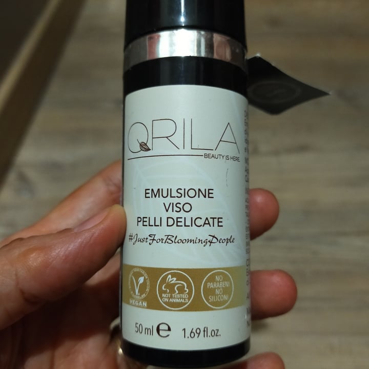 review photo of Qrila Emulsione viso pelli delicate shared by @corsidicucinav on 22 Sep 2022 - review