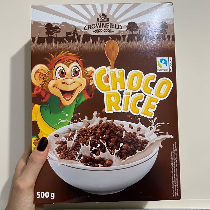 photo of Crownfield Choco rice shared by @francineveg on  09 Sep 2022 - review
