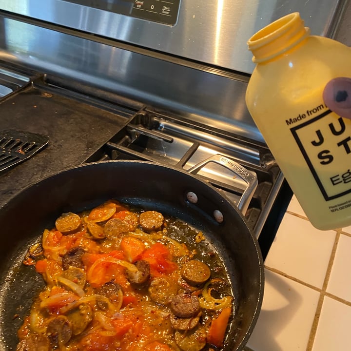 photo of JUST Egg Plant-Based Scramble shared by @glenveganbaker on  29 Nov 2021 - review