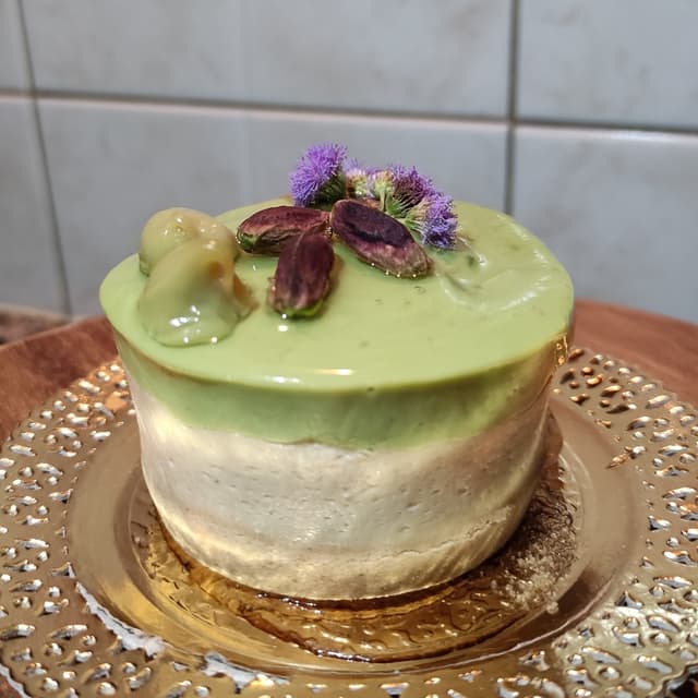 Foto do prato “Vegan Cheesecake”