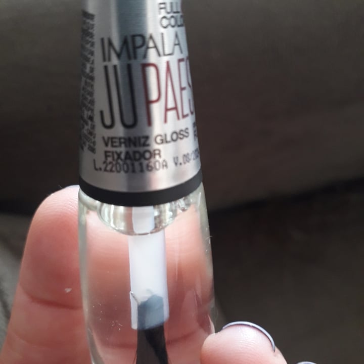 photo of base para unhas impala verniz e gloss fixador shared by @vanessacrisribeiro30 on  10 Jul 2022 - review