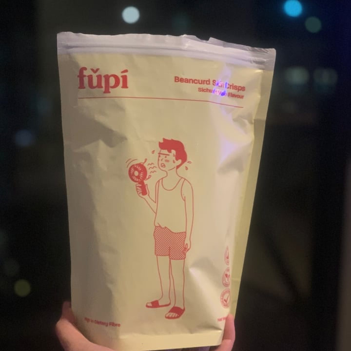 review photo of fǔpí Sichuan Mala Beancurd Skin Crisps shared by @alexandramichelle on 11 Sep 2020 - review